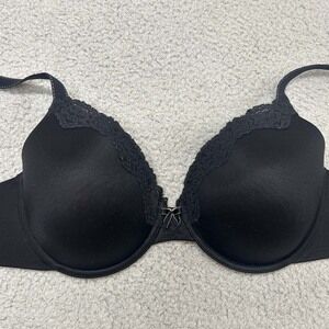 Maidenform Bra 40C T-Shirt Bra 09404 Comfort Devotion Full Coverage Lace Trim